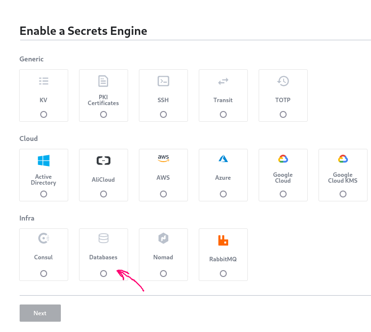 Vault DB Engine